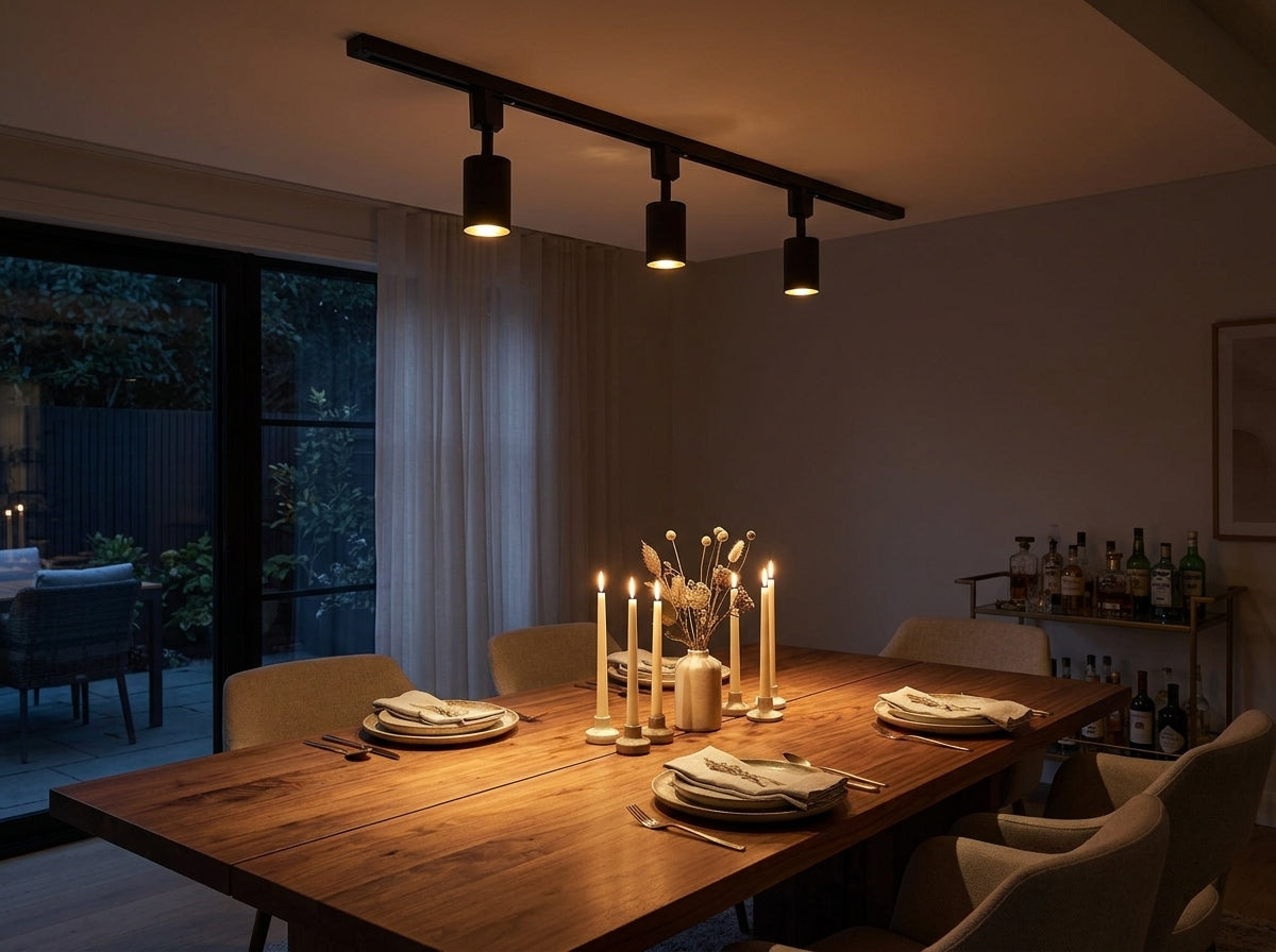 Cylinder Track Spotlight - Sets a Sophisticated Mood