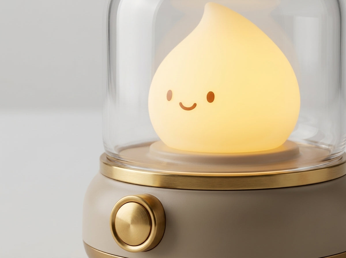 Flame Glow Nightlight - Charmingly Crafted to Last