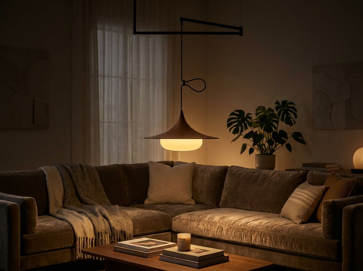 Flare Swing Pendant - Elevates Any Room's Mood