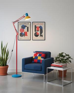Flexo Memphis Floor Lamp with Adjustable Arm