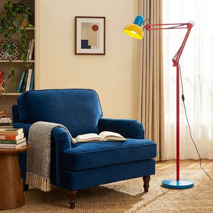 Flexo Memphis Floor Lamp with Adjustable Arm