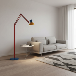 Flexo Memphis Floor Lamp with Adjustable Arm