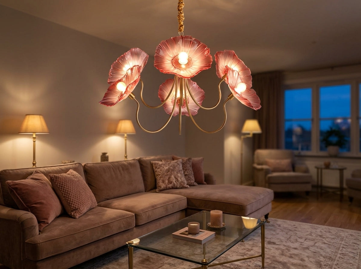 Floral Bloom Chandelier - Sets the Mood, Instantly