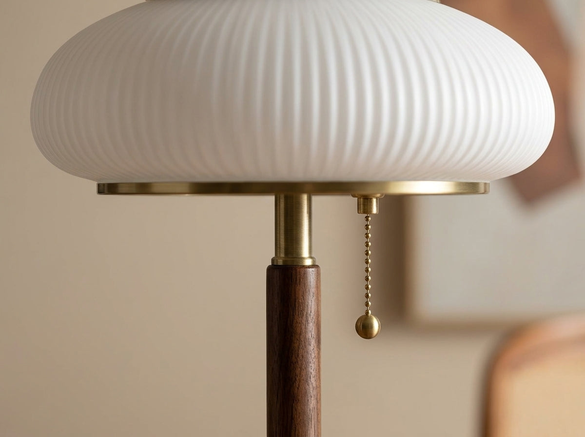 Fluted Glass Table Lamp - Crafted to Feel Effortlessly Refined