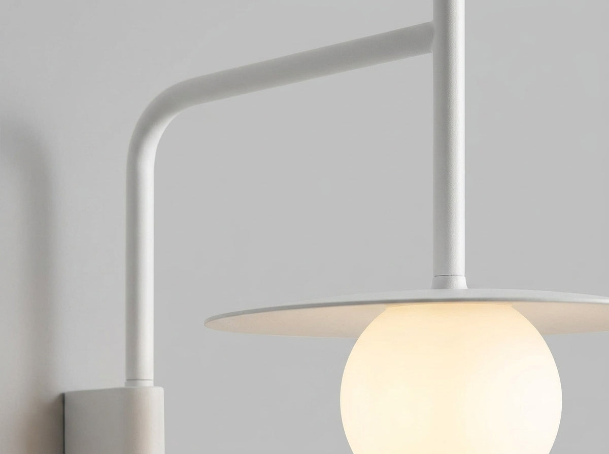 Frosted Globe Sconce - Crafted for Lasting Beauty