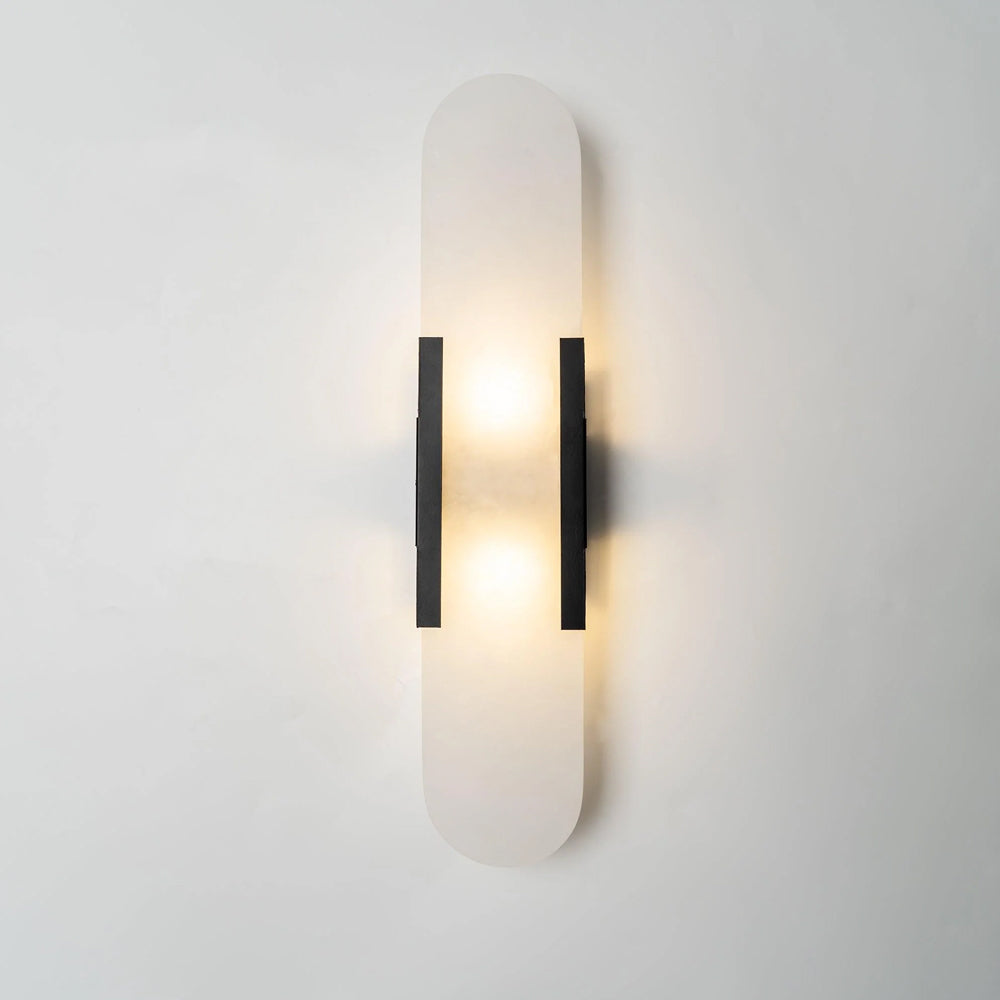 Alabaster Column Sconce
