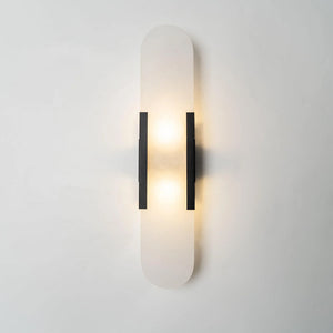 Alabaster Column Sconce