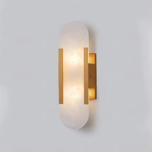 Alabaster Column Sconce