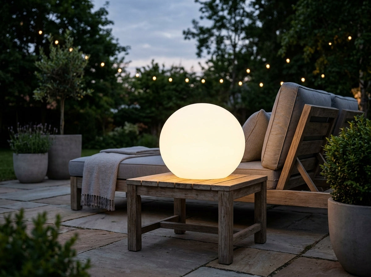 Halo Globe Light - Set the Mood in Your Garden After Dark