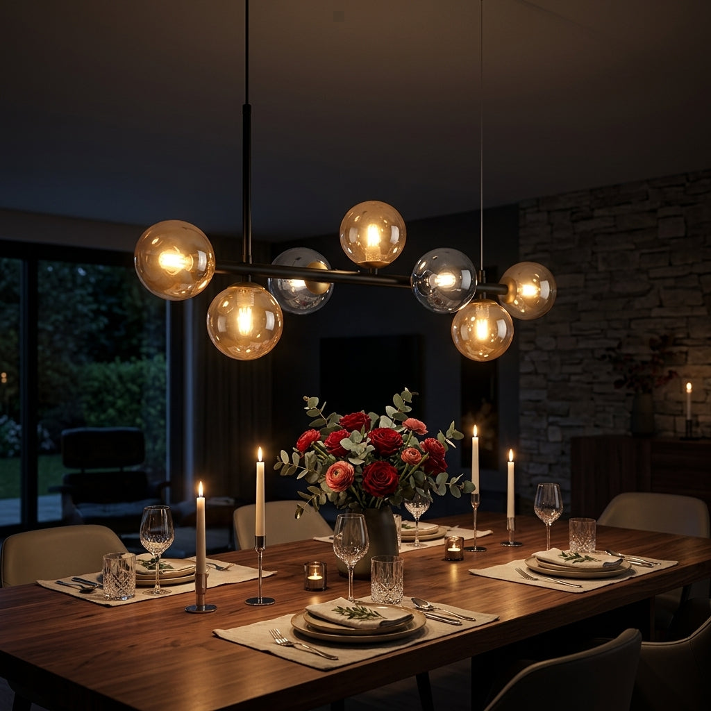 Horizon Globe Chandelier - Main Product Image