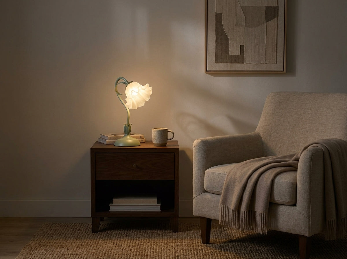 Lily Bloom Lamp - Sets a Warm, Inviting Mood
