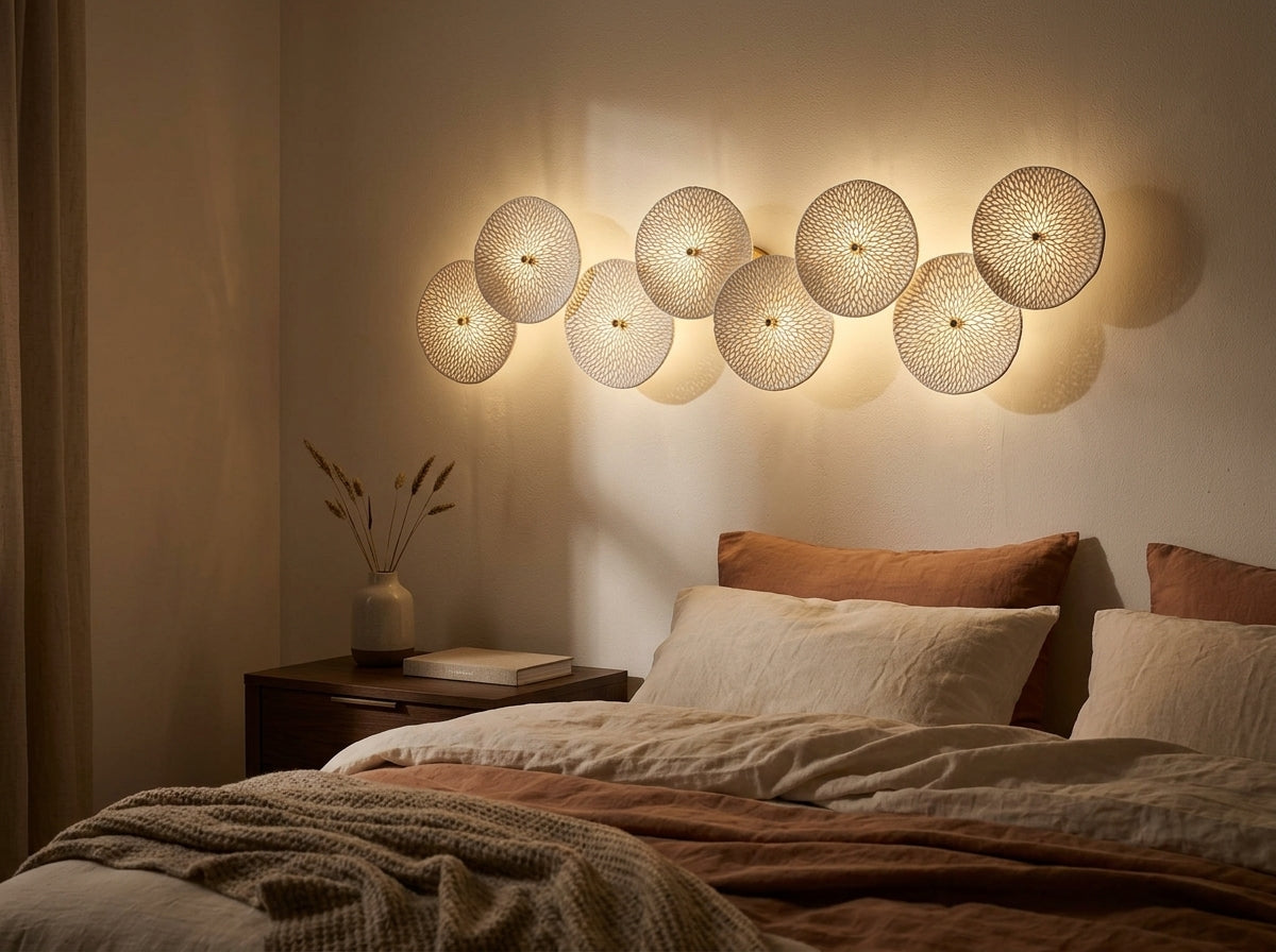 Lotus Bloom Wall Sconce - Sets a Warm, Inviting Mood