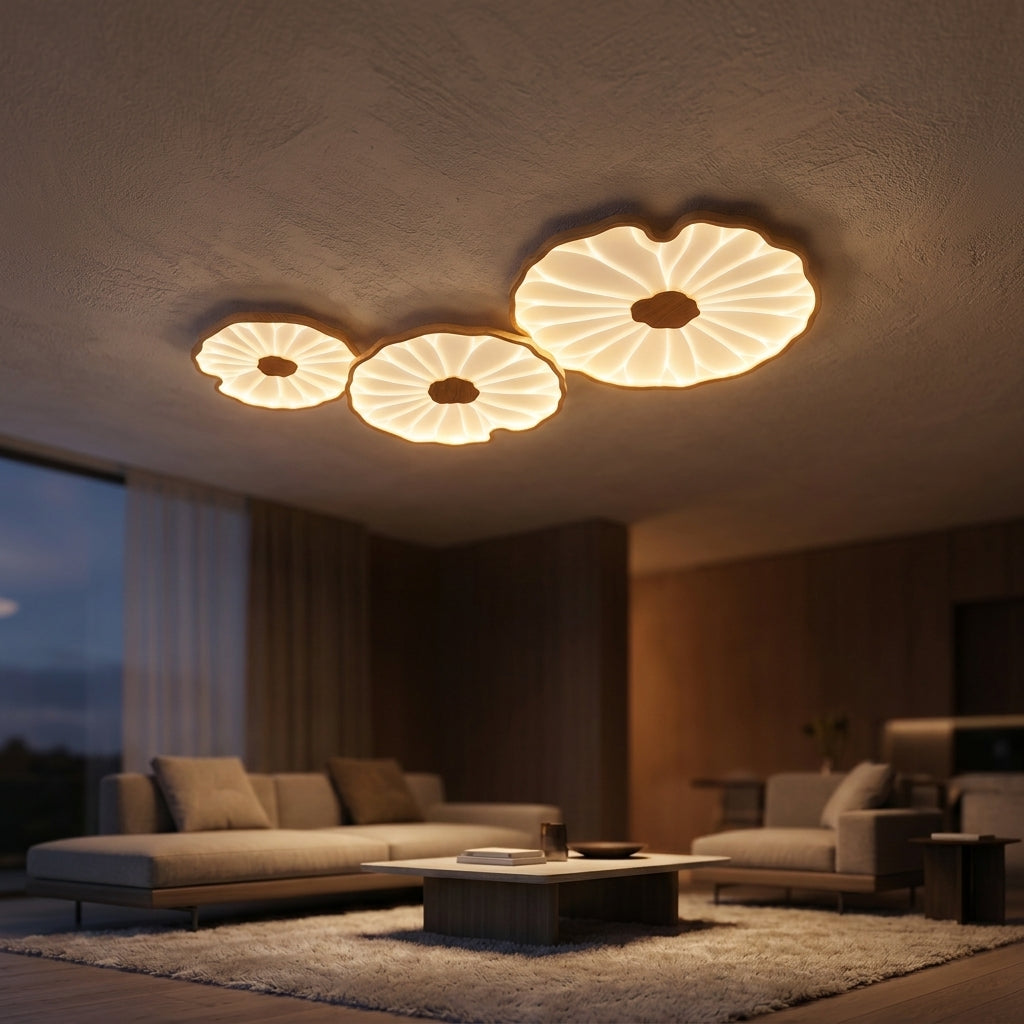 Lotus Petal Ceiling Light - Main Product Image