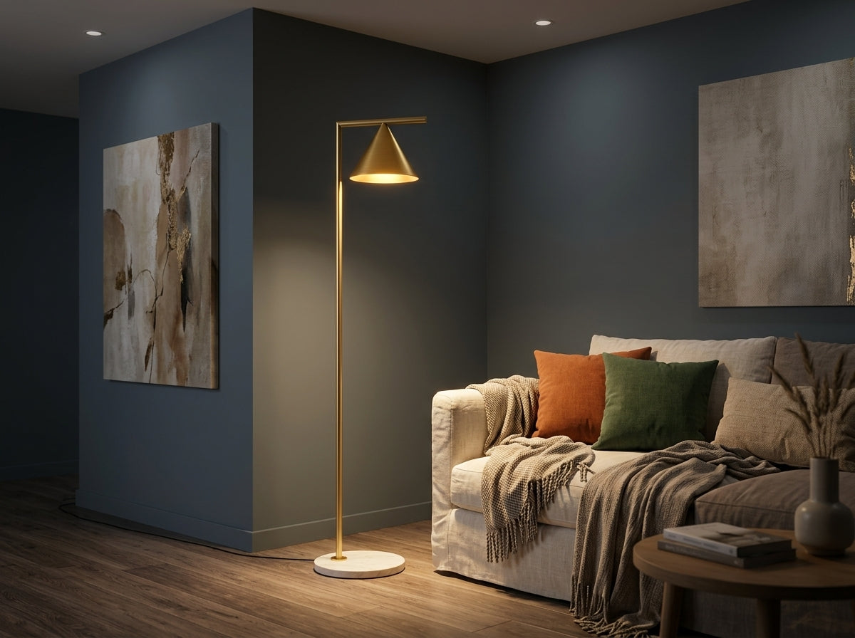 Marble Arc Floor Lamp - Instantly Elevates Any Room's Ambiance