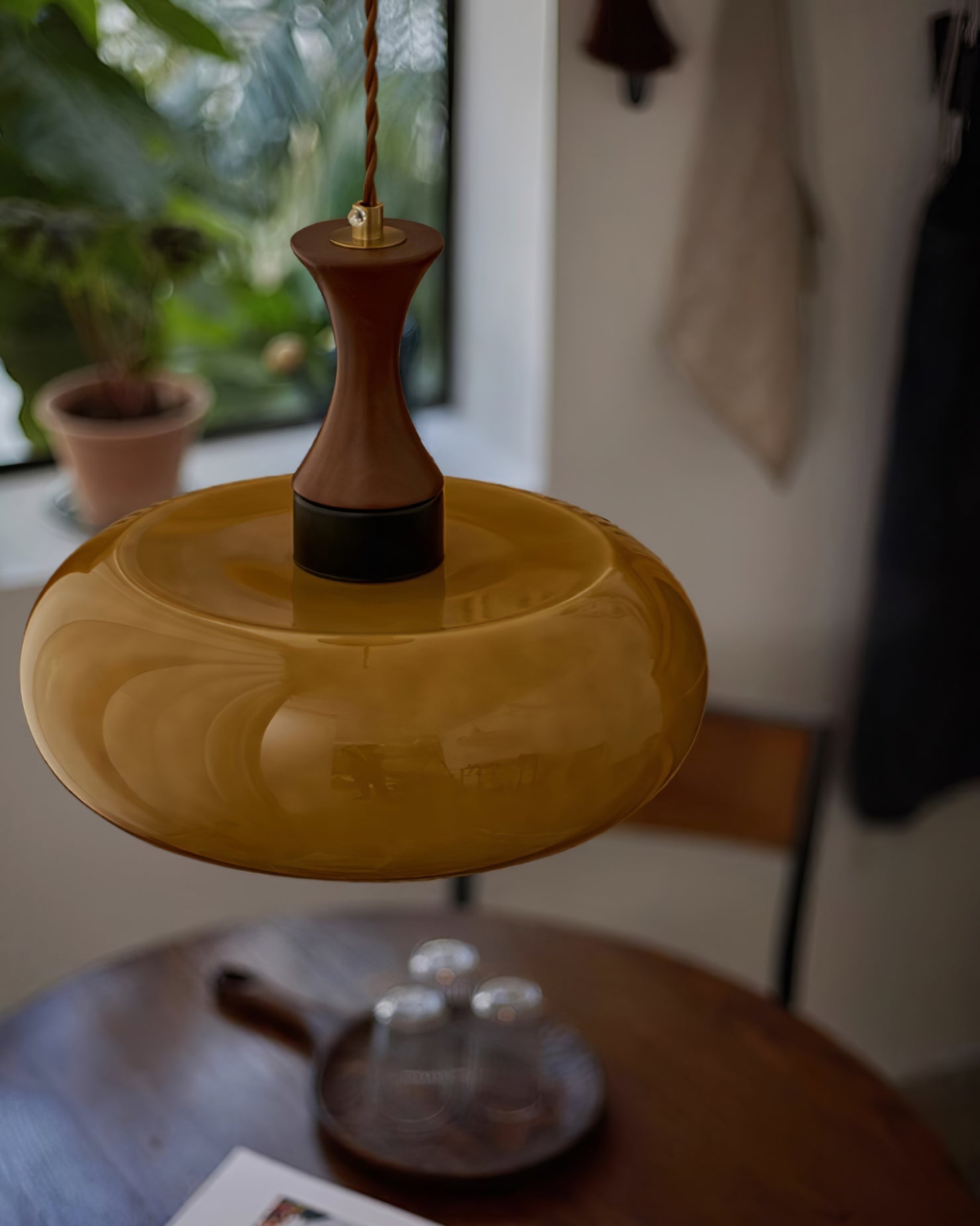 Mayon Plug-In Pendant Lamp with 15ft Cord