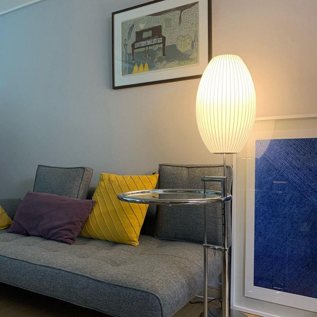 Fluted Halo Lamp