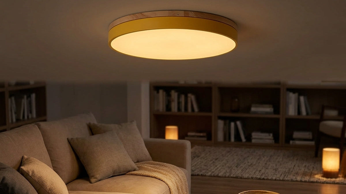 Nordic Halo Flush Light - Set the Mood in Any Room