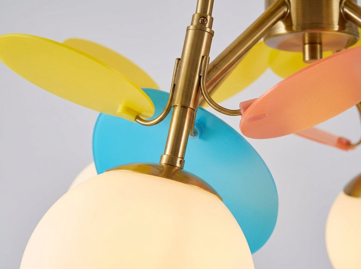 Pastel Orb Chandelier - Beautifully Made to Last
