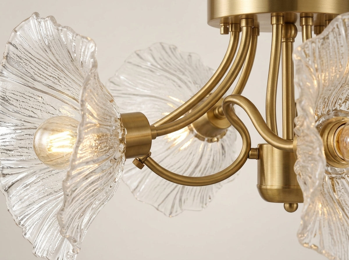 Petal Bloom Chandelier - Crafted for Timeless Beauty