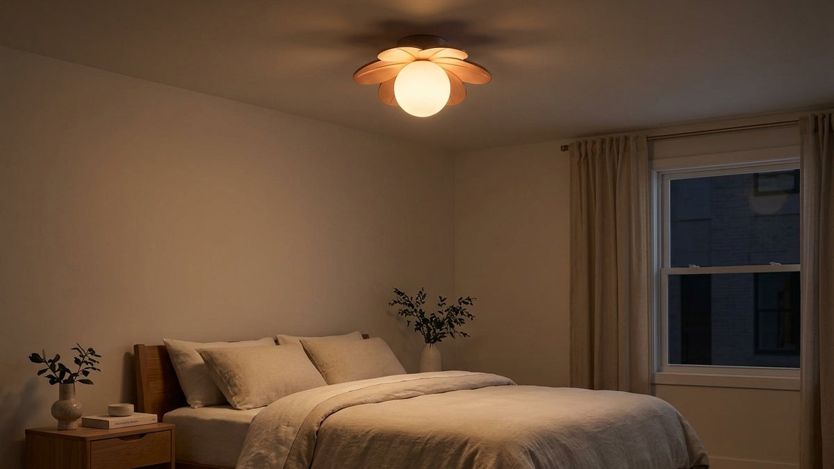 Petal Bloom Flush Light - Elevate Your Room's Ambiance