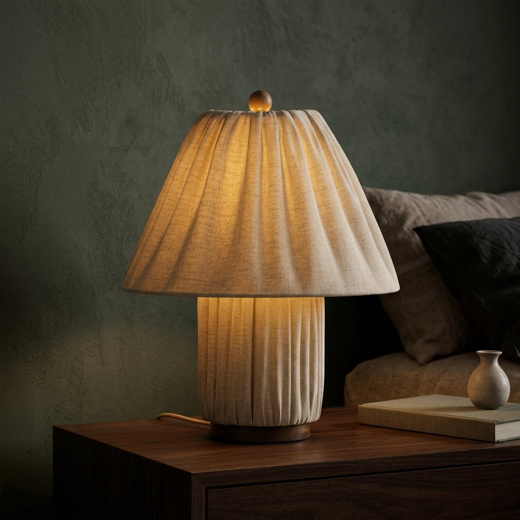 Pleated Glow Table Lamp - Main Product Image