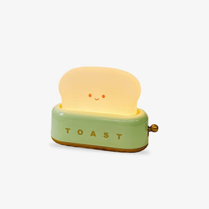 Rechargeable Toaster Table Lamp with Built-In Battery