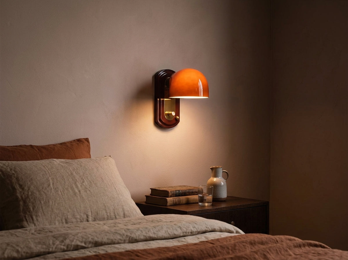 Rounded Dome Sconce - Sets a Warm, Inviting Mood