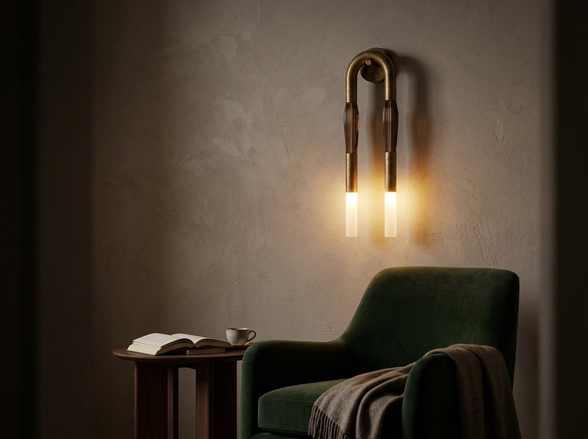 Sculpted Arc Sconce - Sets the Mood, Every Evening