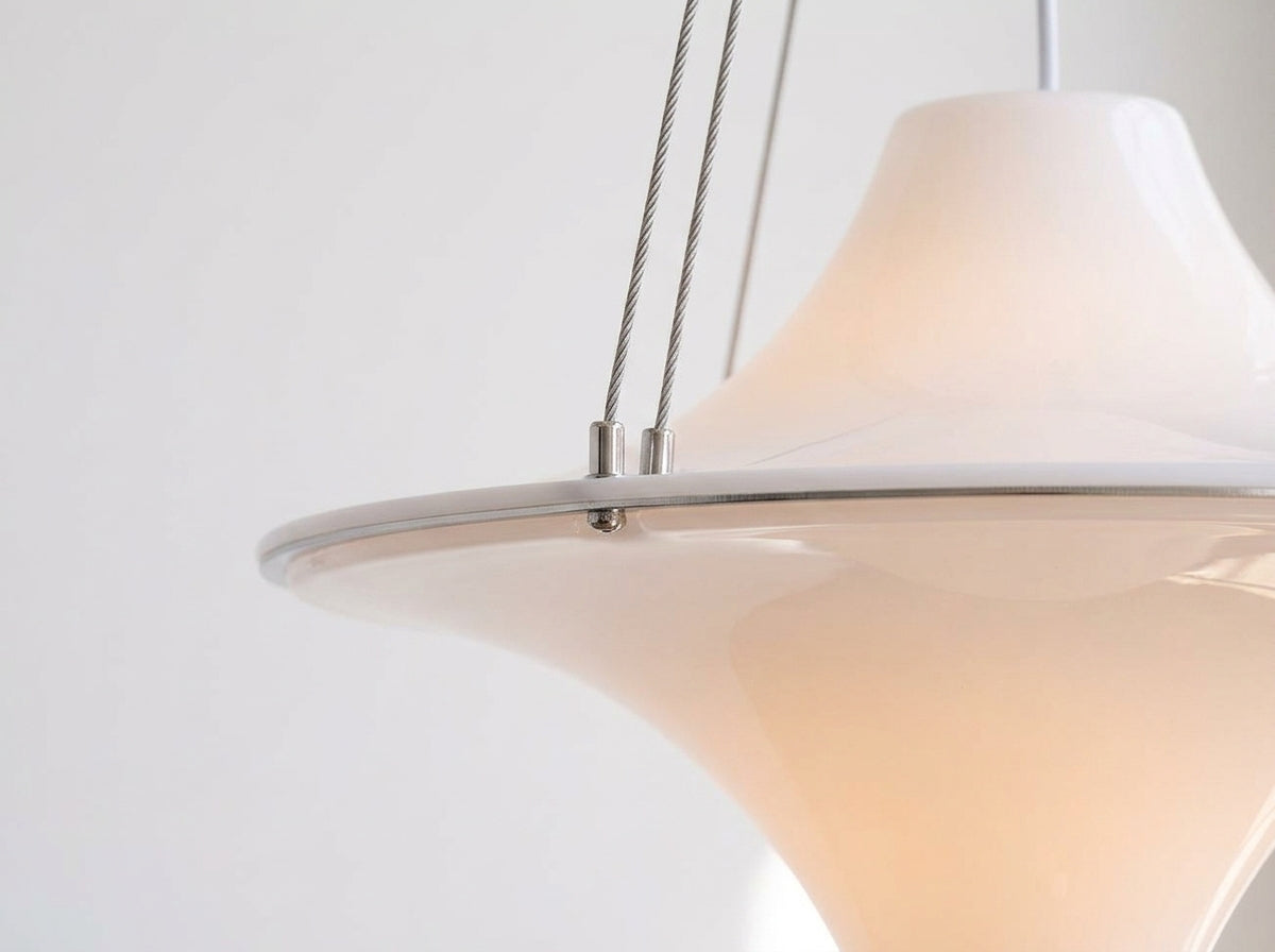 Sculpted Disc Pendant - Crafted to Turn Heads