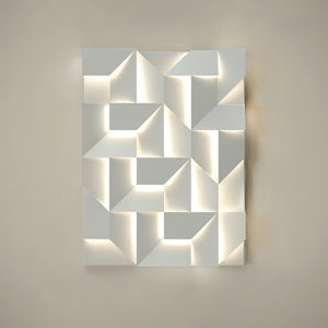 Faceted Panel Sconce