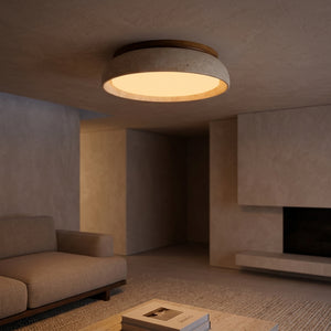 Stone Halo Ceiling Light - Main Product Image