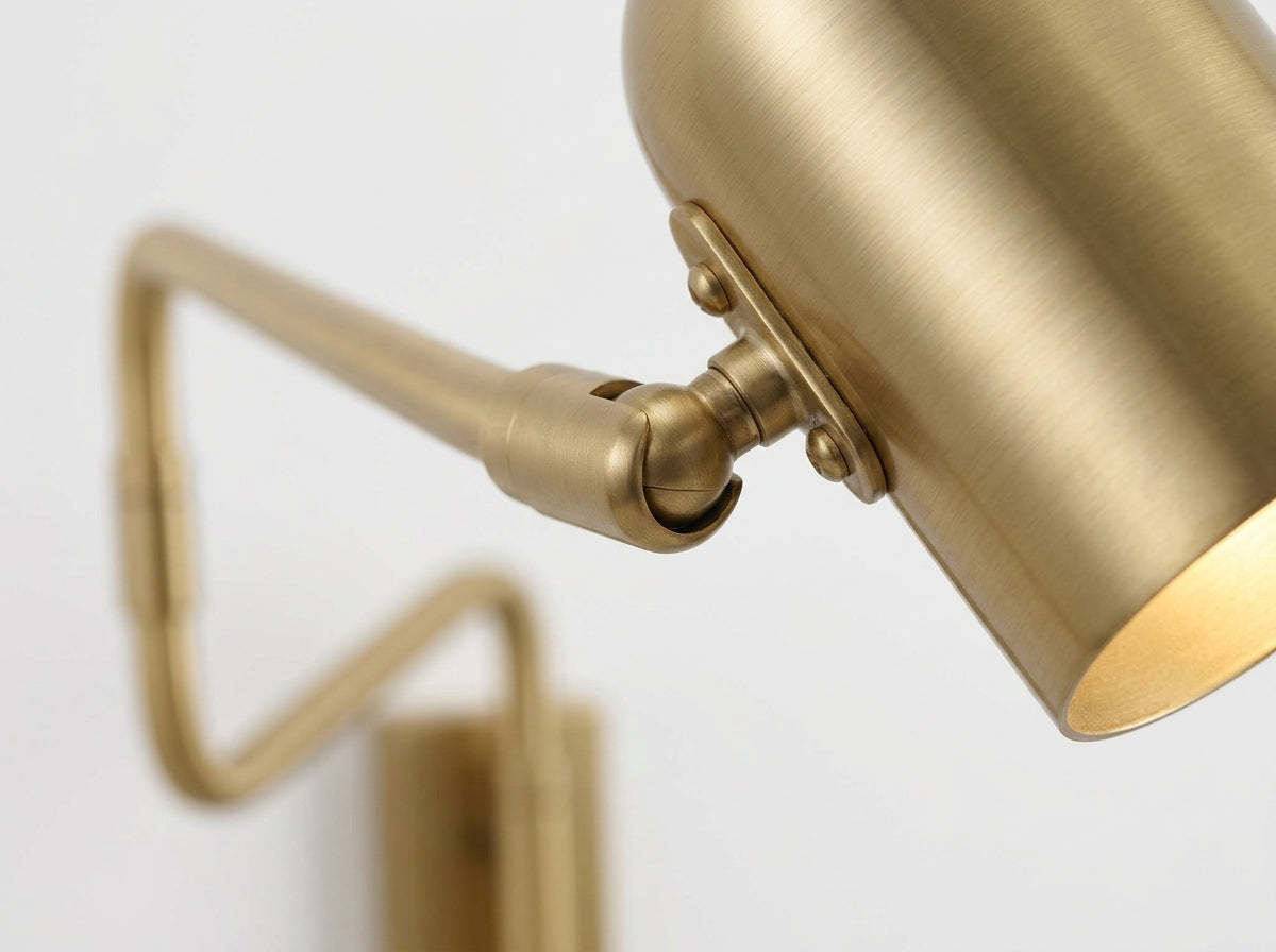 Swing Arm Reading Sconce - Built to Feel Effortlessly Refined