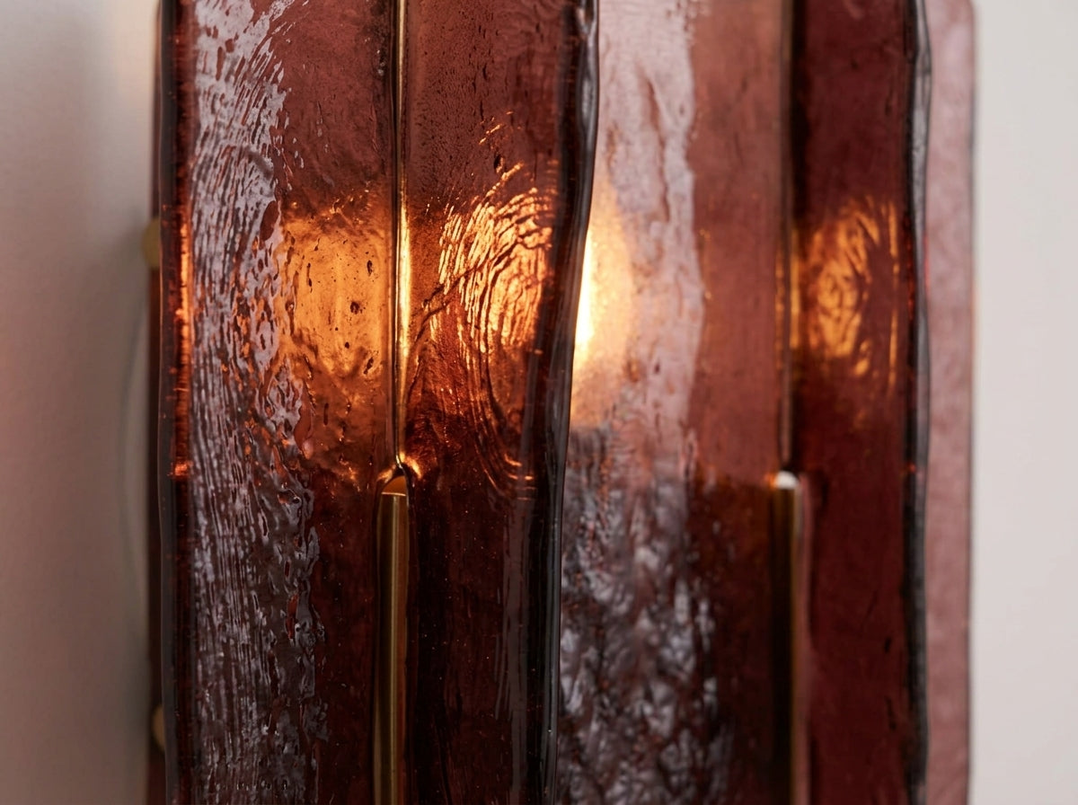 Wine Glow Sconce - Crafted for Lasting Beauty