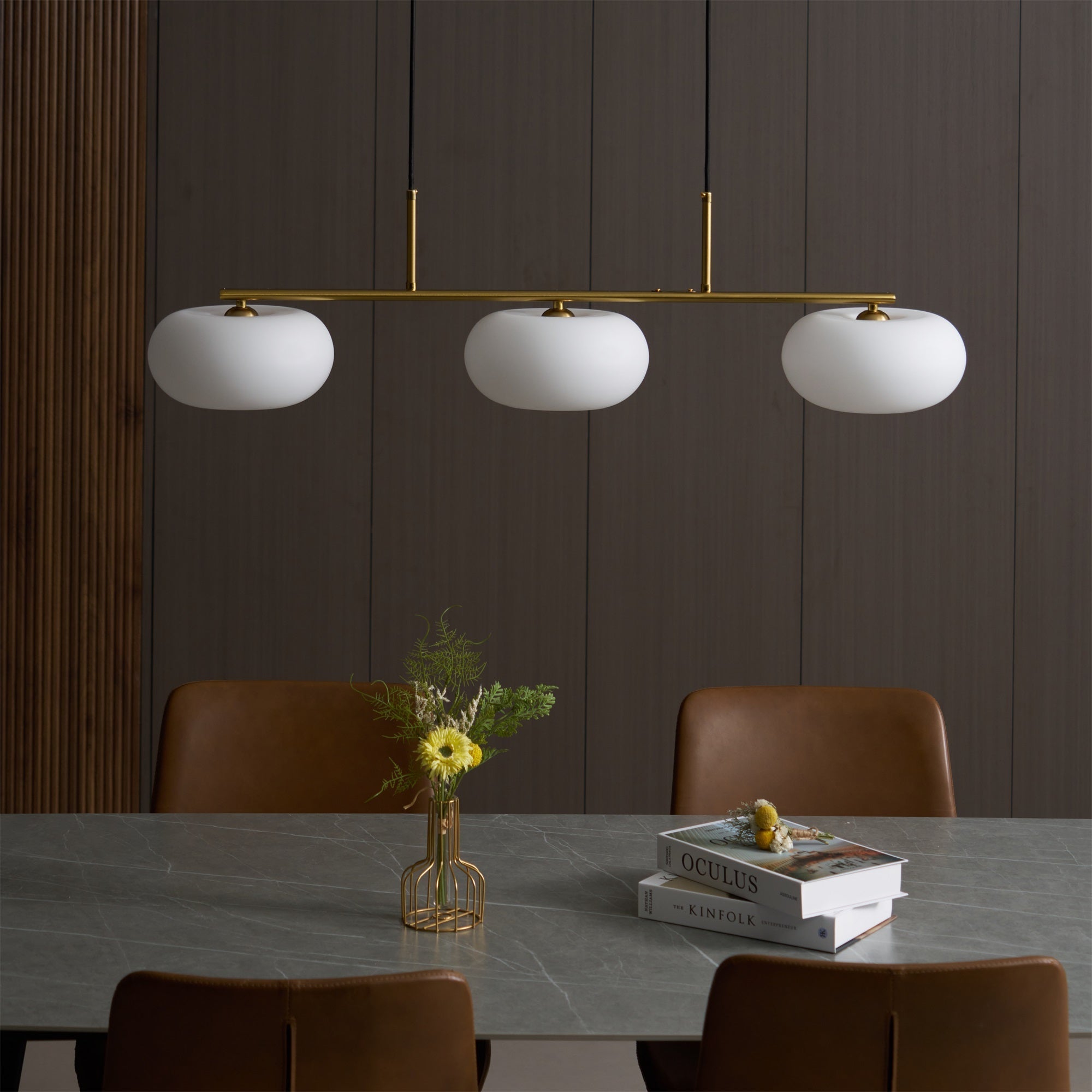 Trio Globe Pendant