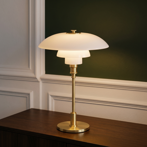 Amber Mushroom Lamp