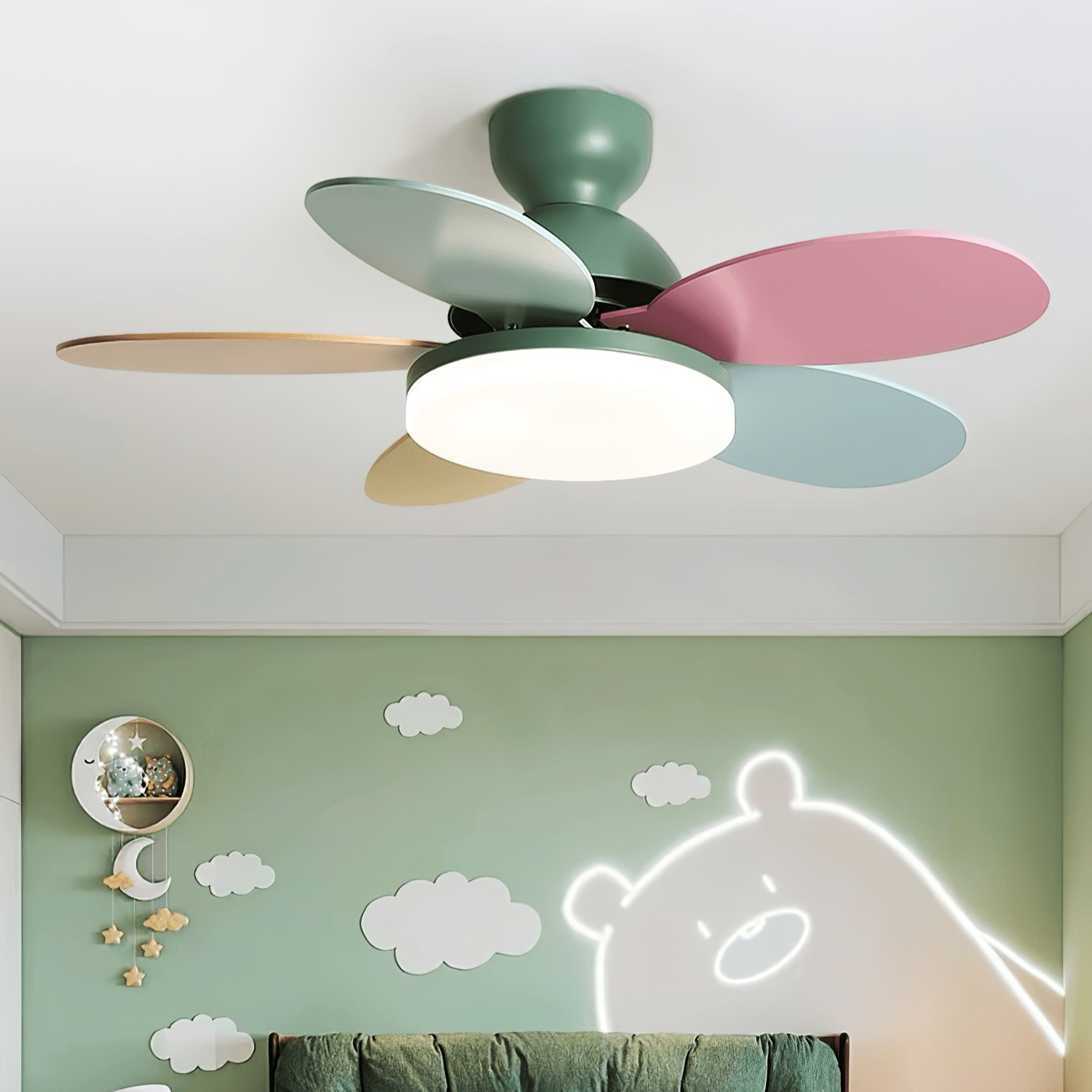 Petal Bloom Fan Light