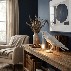 Raven Sculpture Lamp