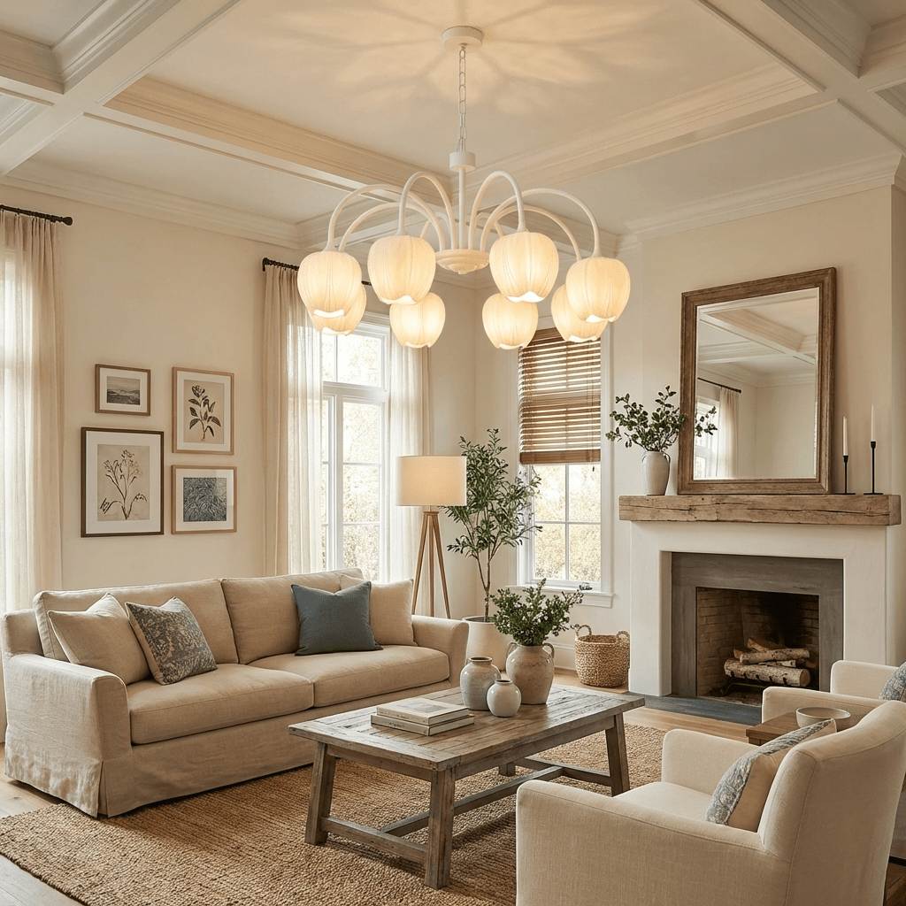 Blossom Glass Chandelier