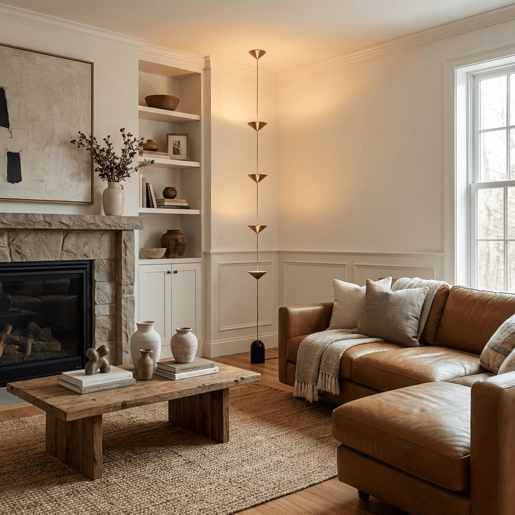 Cascade Marble Floor Lamp