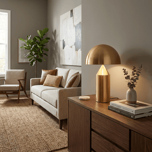 Sculpted Dome Lamp
