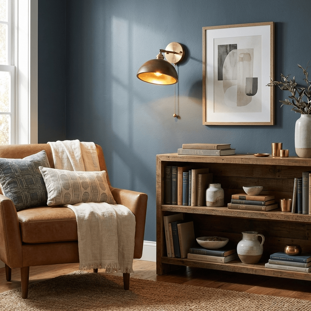 Walnut Dome Sconce
