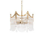 Cascading Crystal Chandelier