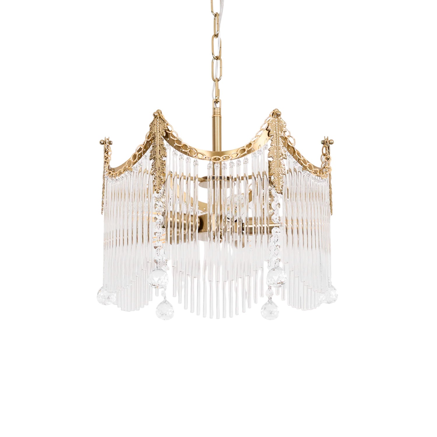 Cascading Crystal Chandelier