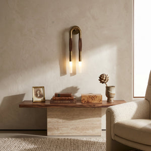 Sculpted Arc Sconce