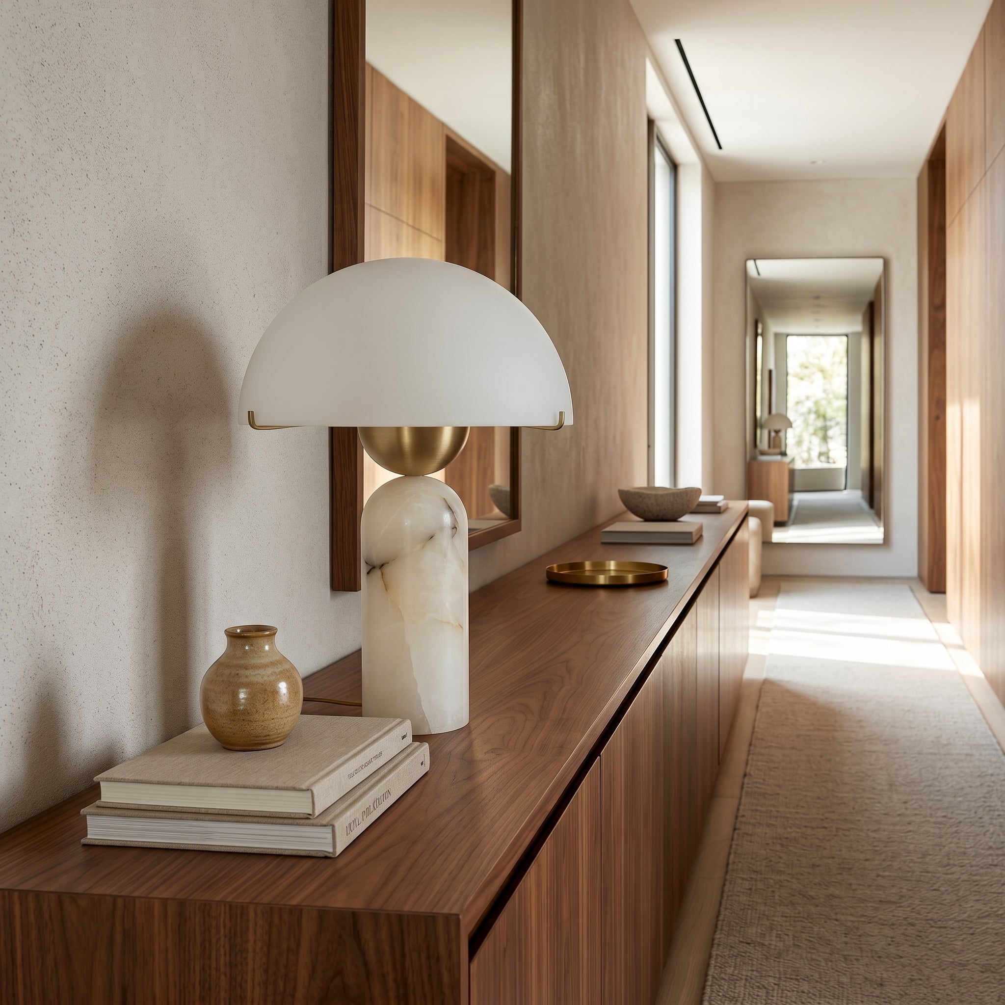 Alabaster Stone Lamp
