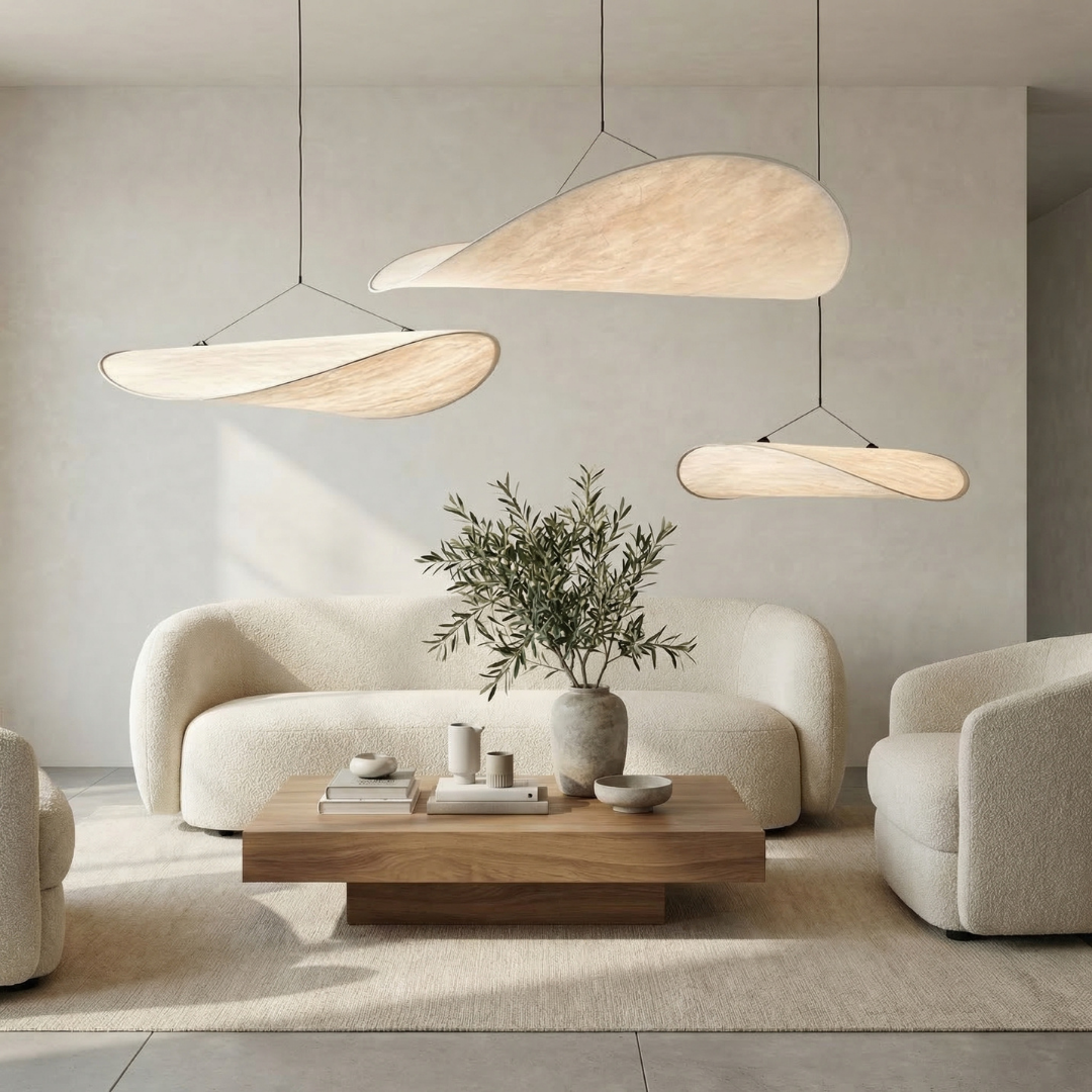 Silk Veil Pendant Light