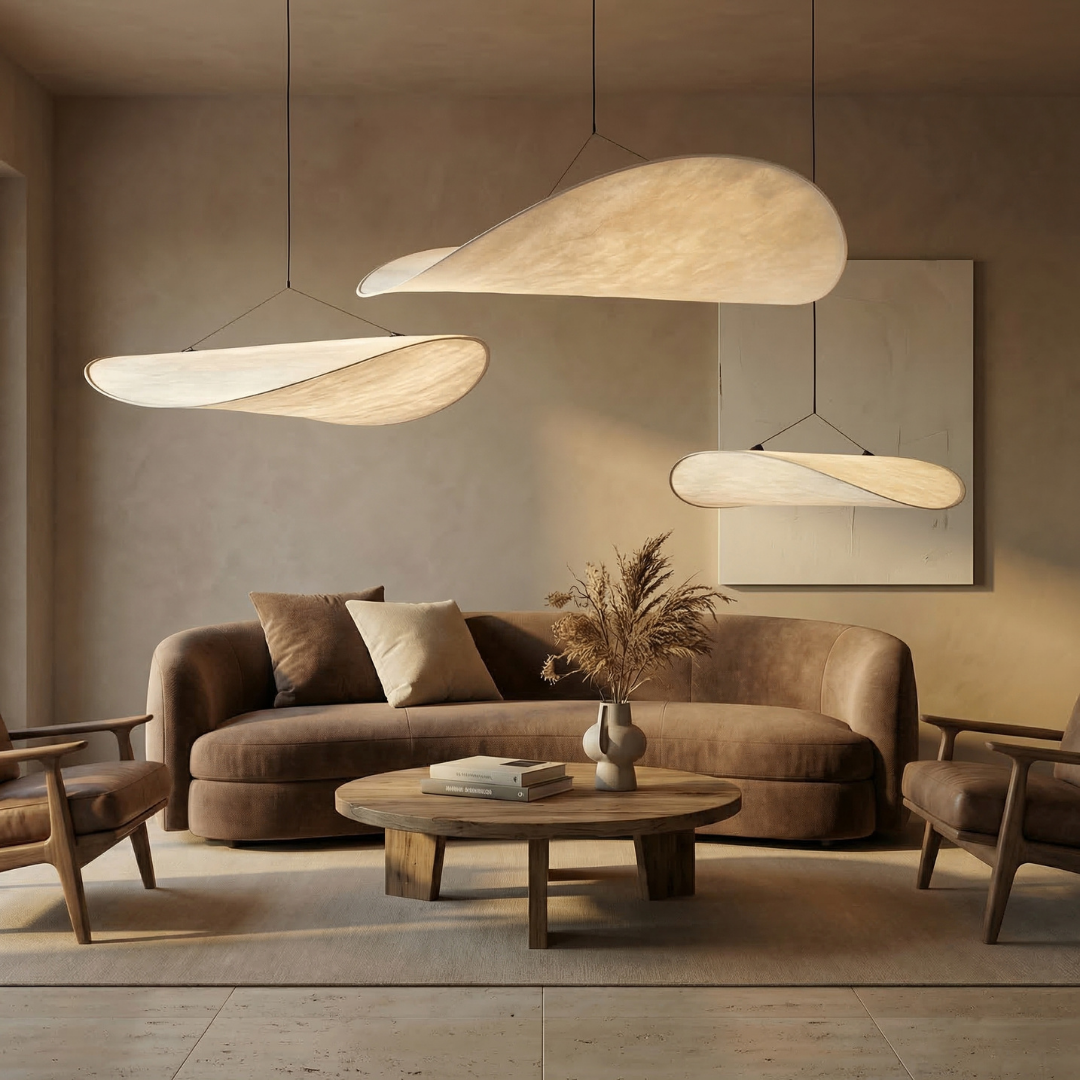 Silk Veil Pendant Light