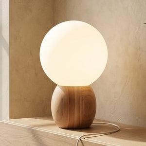 Frosted Globe Table Lamp