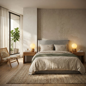 Frosted Globe Table Lamp