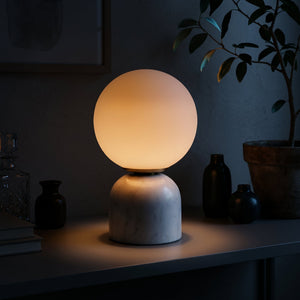Marble Globe Lamp